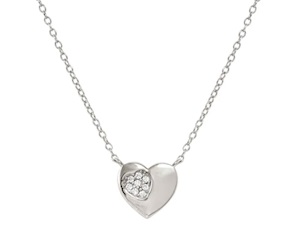Necklace Petit Sparkle silver heart Nomination