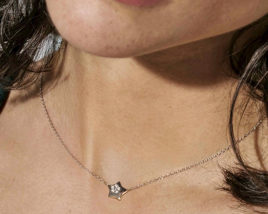 Necklace Petit Sparkle silver star Nomination