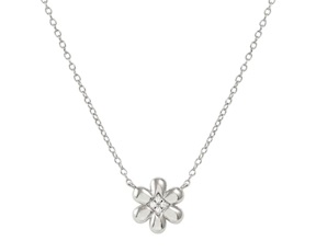 Necklace Petit Sparkle silver flower Nomination