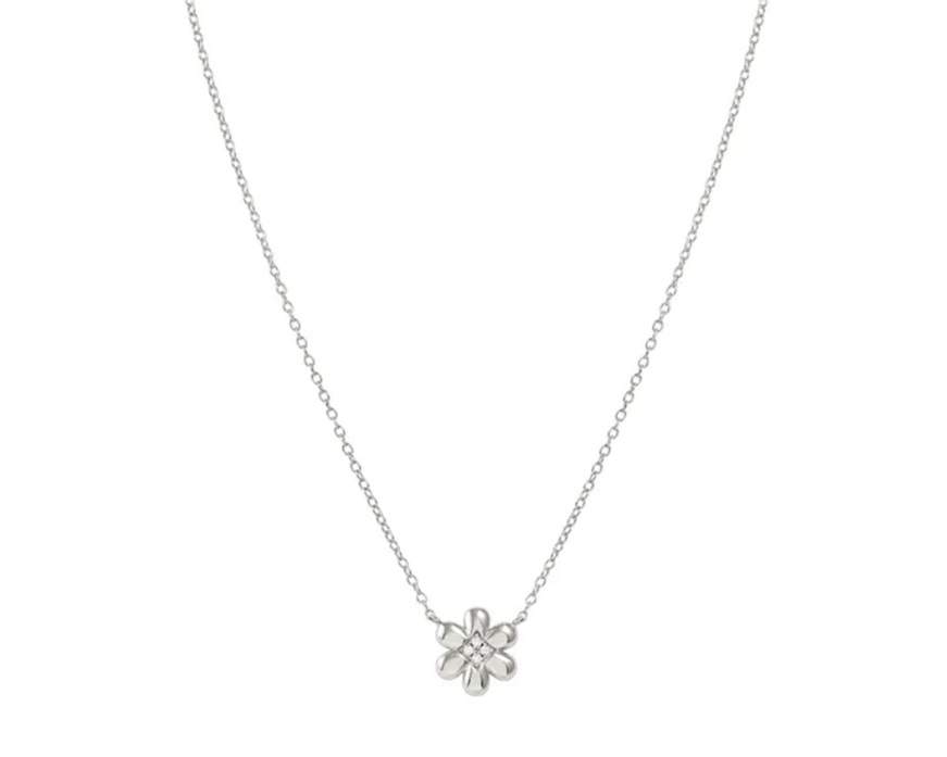 Necklace Petit Sparkle silver flower Nomination