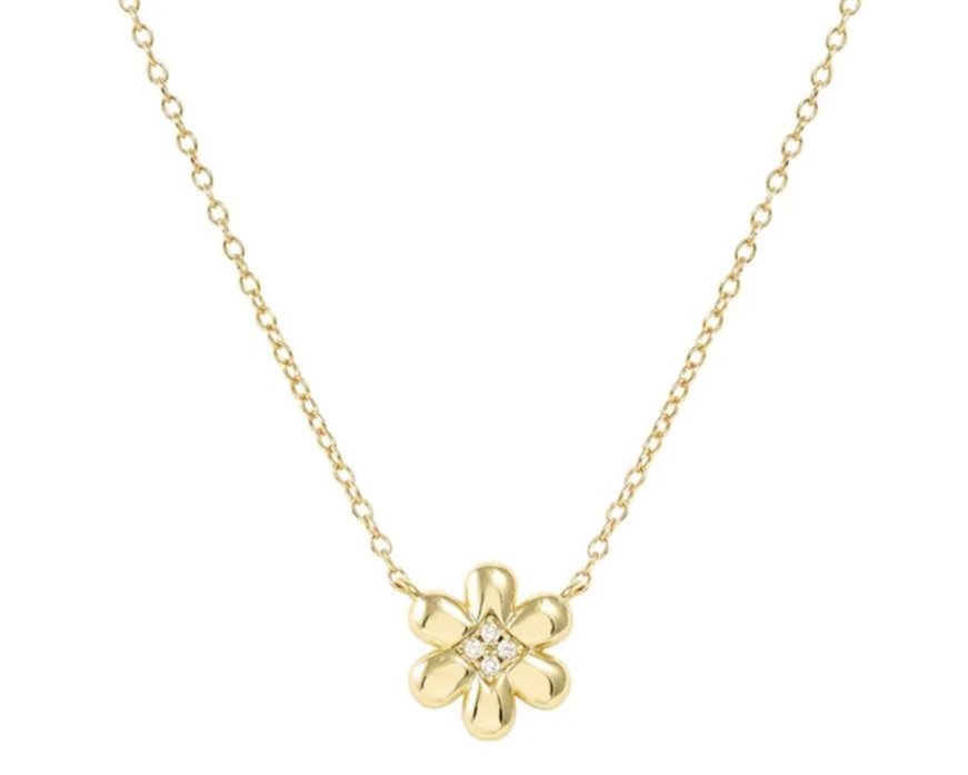 Necklace Petit Sparkle silver flower Nomination