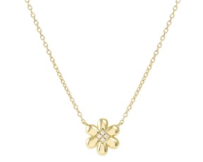 Necklace Petit Sparkle silver flower Nomination