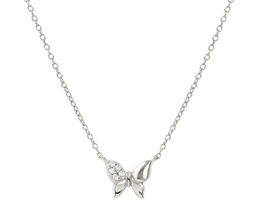 Necklace Petit Sparkle silver butterfly Nomination