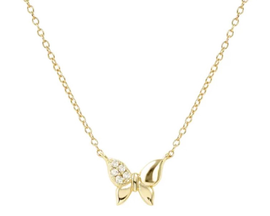 Necklace Petit Sparkle silver butterfly Nomination