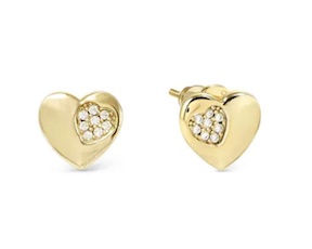 Earrings Petit Sparkle silver heart Nomination