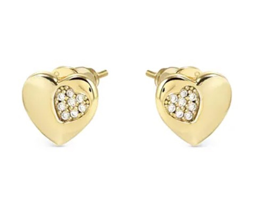 Earrings Petit Sparkle silver heart Nomination