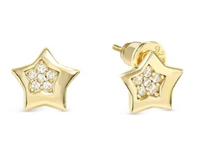 Earrings Petit Sparkle silver star Nomination