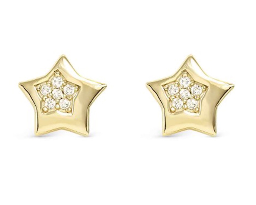Earrings Petit Sparkle silver star Nomination