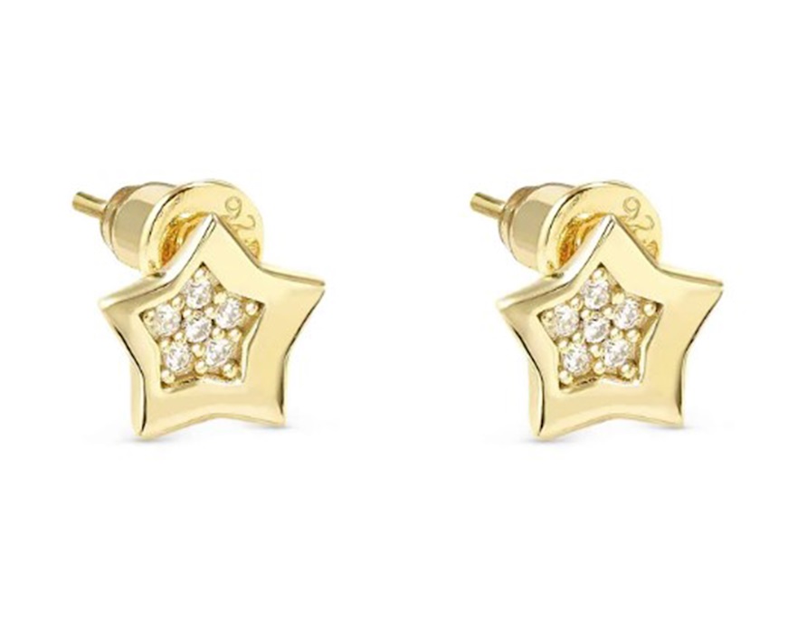 Earrings Petit Sparkle silver star Nomination