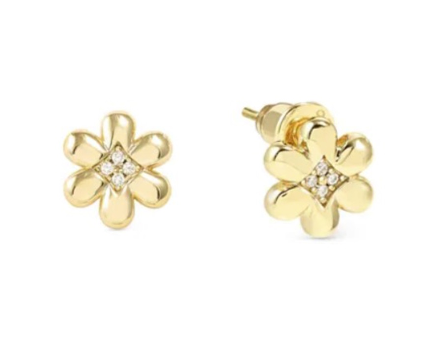 Earrings Petit Sparkle silver flower Nomination