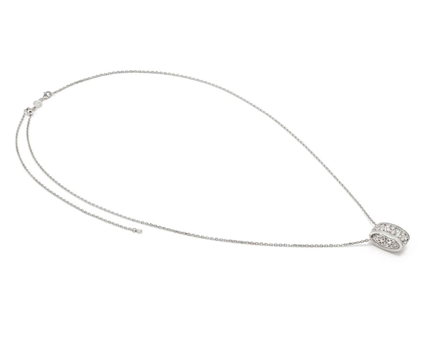 Necklace Life Bouquet silver with zircons Nomination