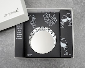 Cerchi bottle coaster trilaminated Silver Selezione Zanolli