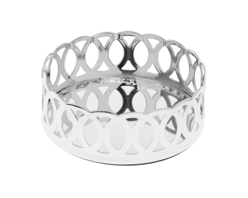 Sottobottiglia Cerchi argento trilaminato Selezione Zanolli