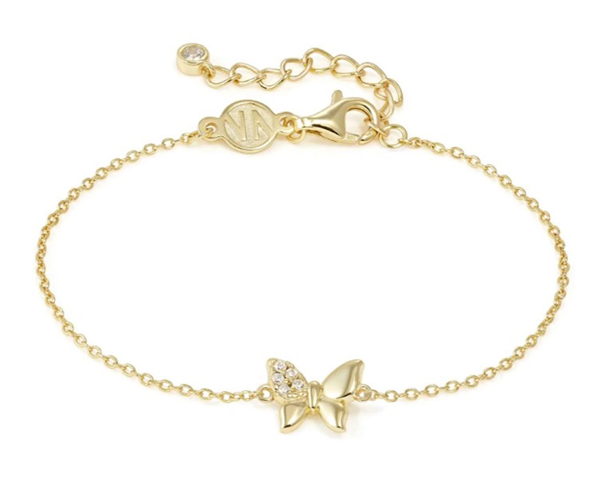 Bracelet Petit Sparkle silver butterfly Nomination