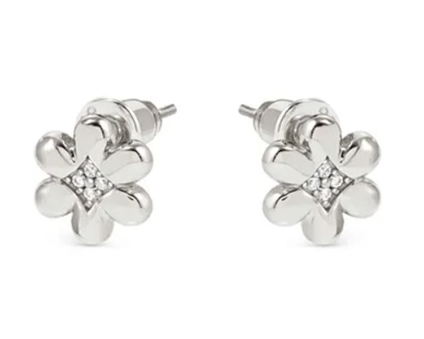 Earrings Petit Sparkle silver flower Nomination