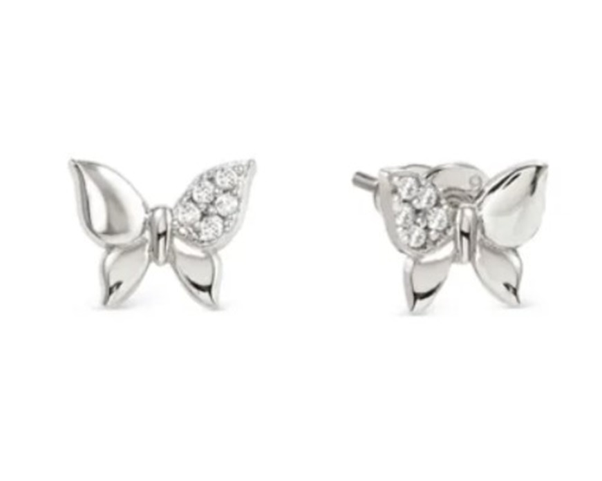 Earrings Petit Sparkle silver butterfly Nomination