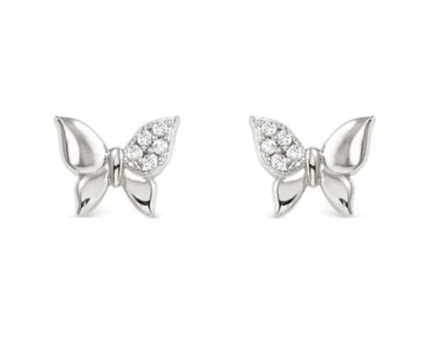 Earrings Petit Sparkle silver butterfly Nomination