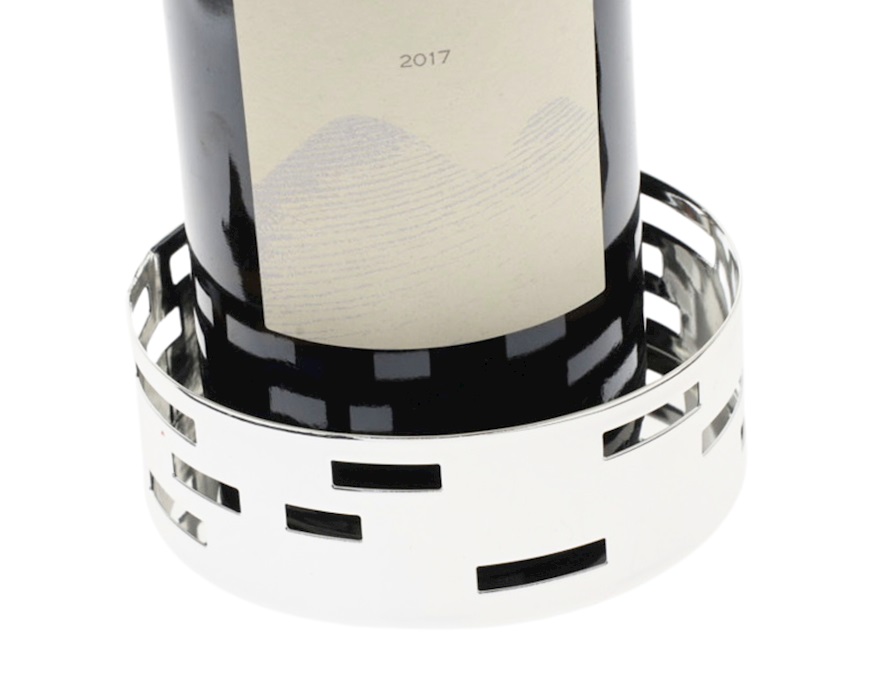 Sottobottiglia Pattern argento trilaminato Selezione Zanolli