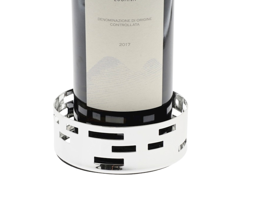 Sottobottiglia Pattern argento trilaminato Selezione Zanolli