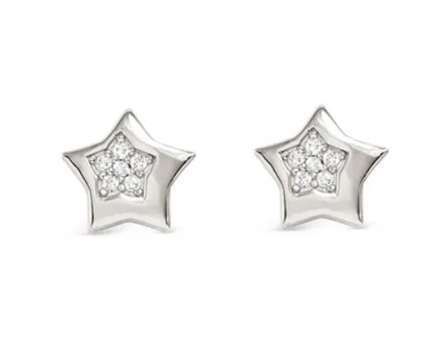 Earrings Petit Sparkle silver star Nomination