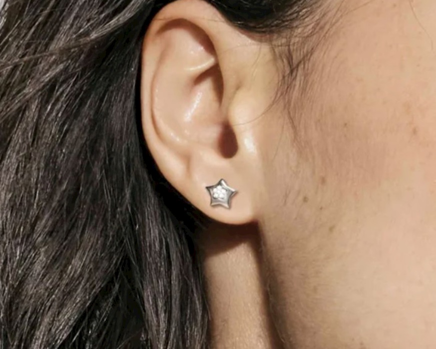 Earrings Petit Sparkle silver star Nomination