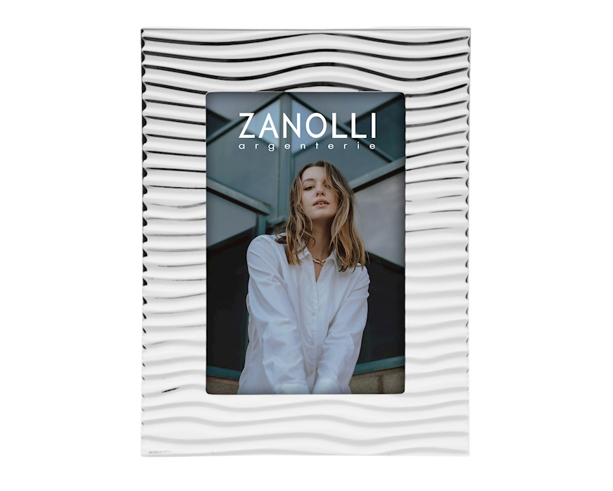 Cornice Onde argento pvd Selezione Zanolli