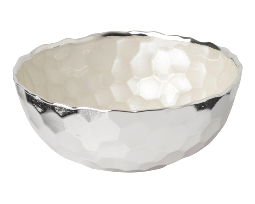 Ciotola Martellato madreperla Selezione Zanolli