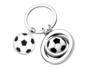 Portachiavi Football con gettone