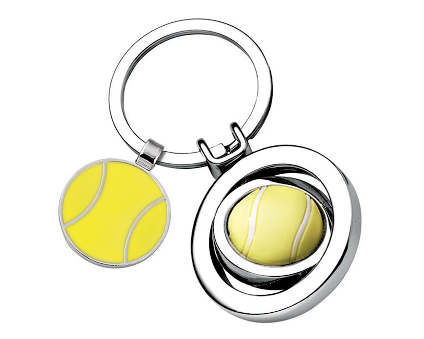 Portachiavi Tennis con gettone Selezione Zanolli