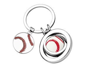 Portachiavi Baseball con gettone