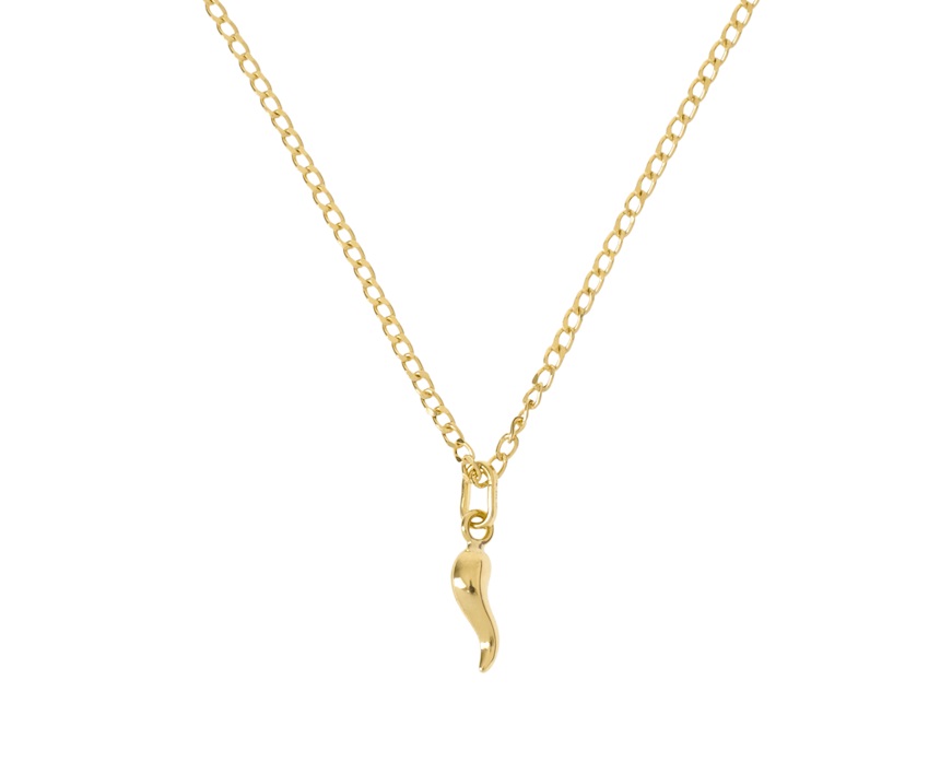 Ciondolo Cornetto oro 750‰ Selezione Zanolli