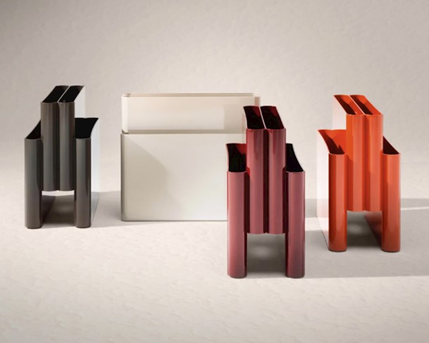 Portariviste Magazine Rack arancio Kartell