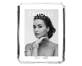 Cornice Cuori cristallo Selezione Zanolli