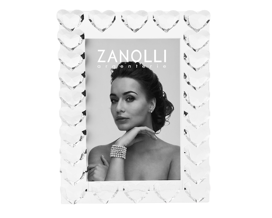 Picture frame Hearts crystal Selezione Zanolli