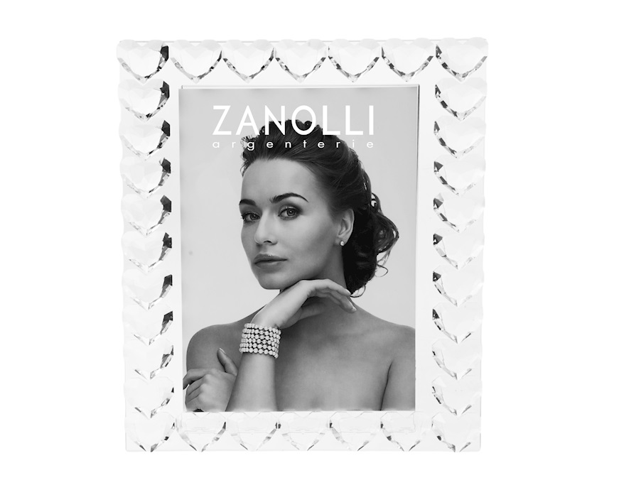 Cornice Cuori cristallo Selezione Zanolli