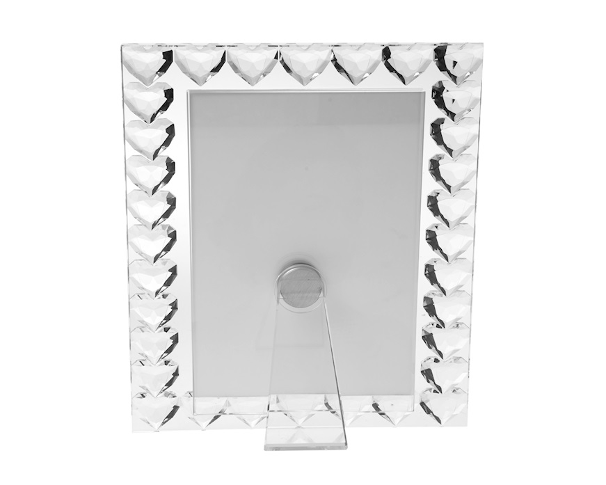 Cornice Cuori cristallo Selezione Zanolli