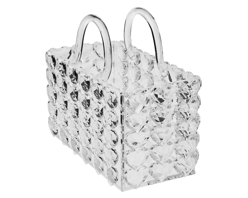 Borsetta cuori cristallo Selezione Zanolli