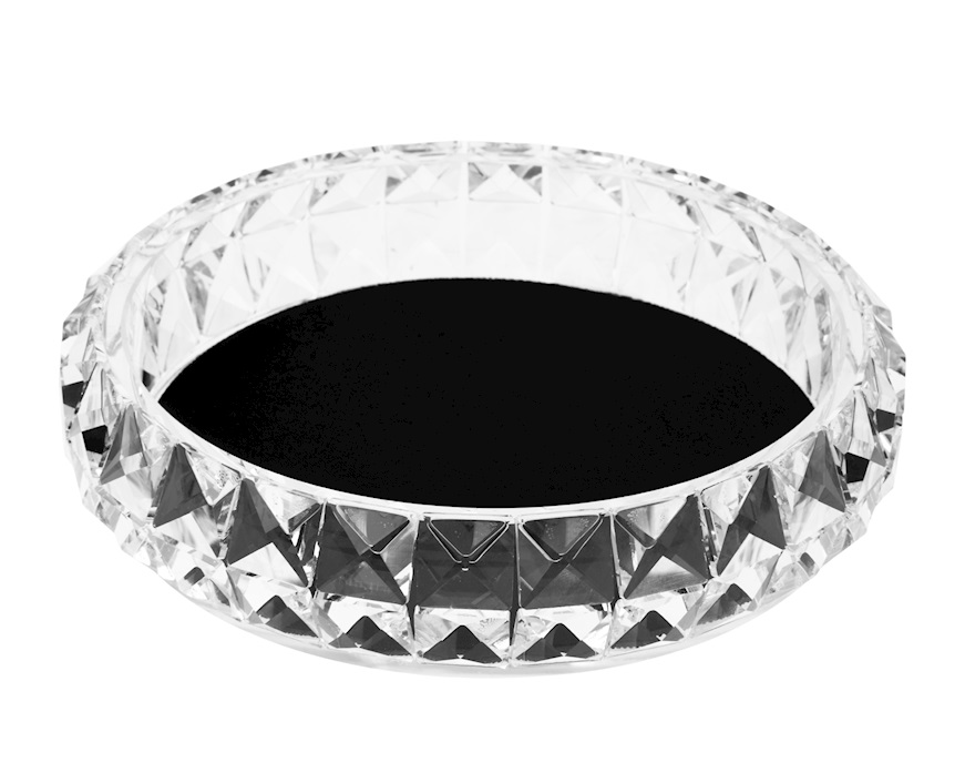 Svuotatasche tondo cristallo Selezione Zanolli