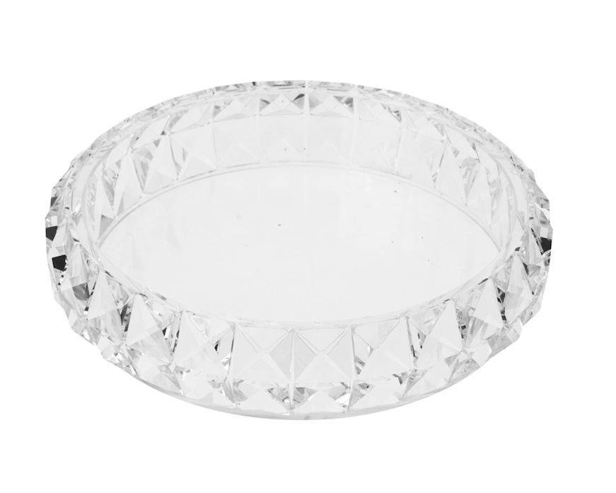 Svuotatasche tondo cristallo Selezione Zanolli