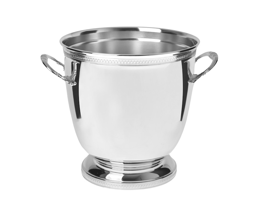 Secchio champagne silver plated in stile Impero Selezione Zanolli