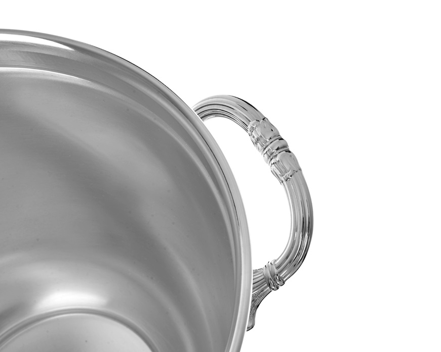 Secchio champagne silver plated in stile Impero Selezione Zanolli