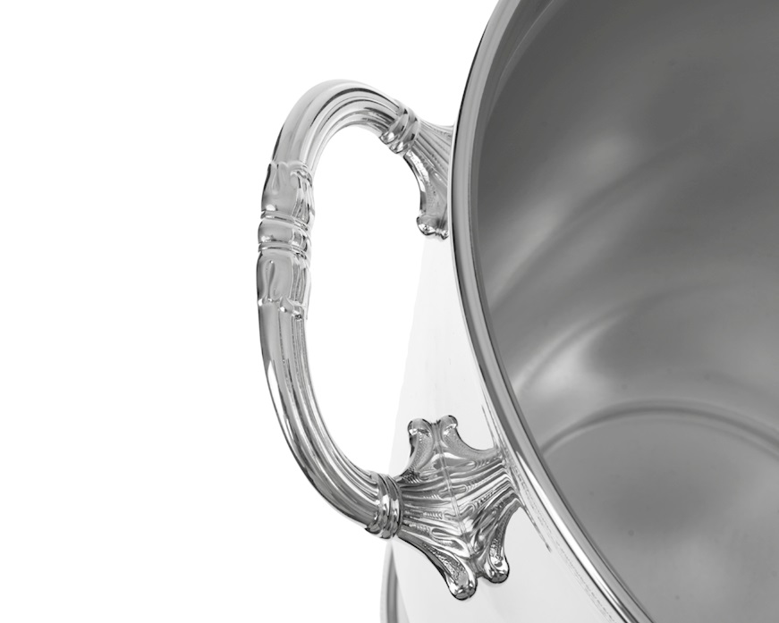 Secchio champagne silver plated in stile Impero Selezione Zanolli