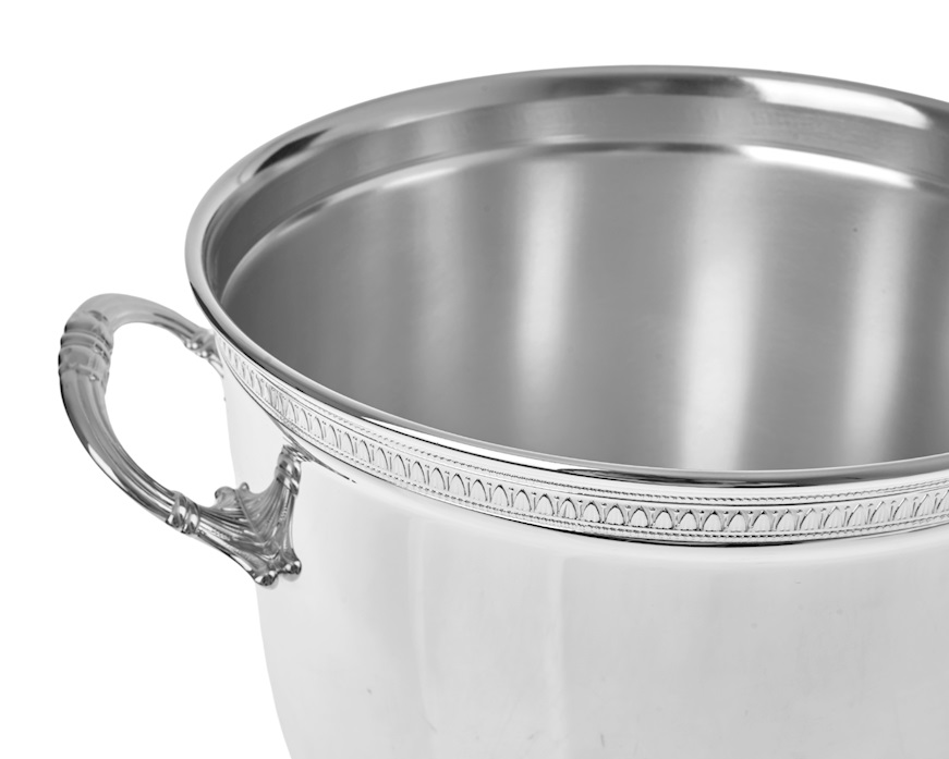 Secchio champagne silver plated in stile Impero Selezione Zanolli