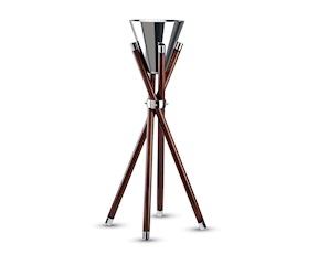 Secchiello con stand acciaio Pozzi Milano