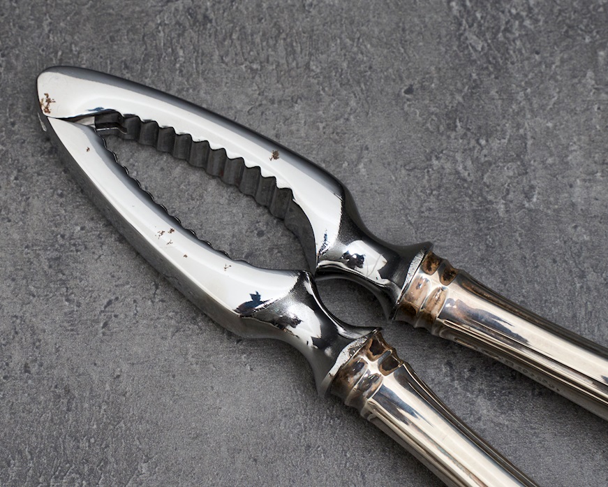 Nut cracker silver 40 grammi Zanolli Vintage