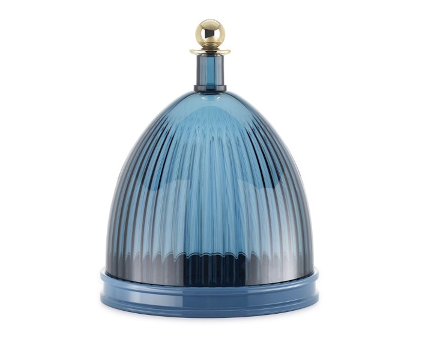 Contenitore La Coupole azzurro e blu Kartell