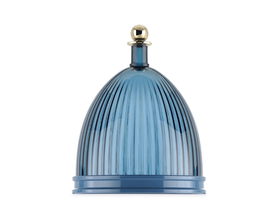 Contenitore La Coupole azzurro e blu Kartell