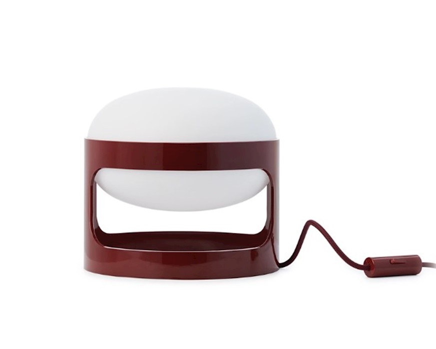 Lampada KD28 bordeaux Kartell