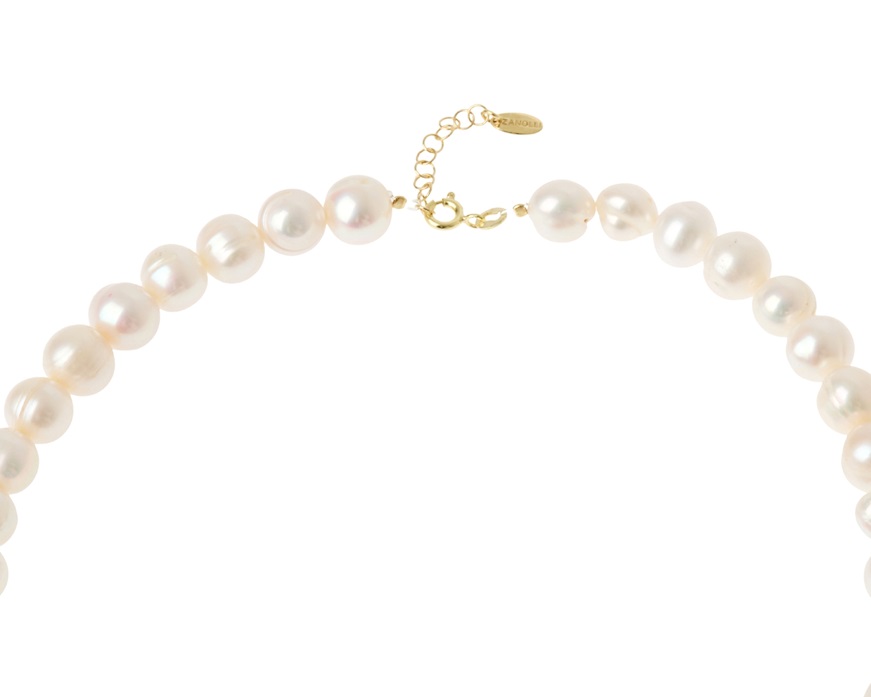 Necklace silver with river's pearls Selezione Zanolli