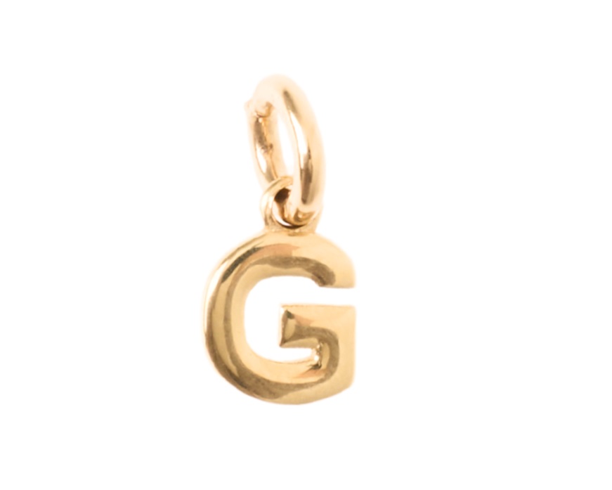 Ciondolo Lettera G oro 750‰ Selezione Zanolli